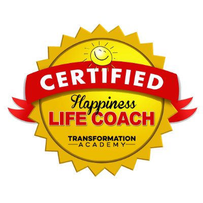 Transformation Academy Certified Happiness Life Coach badge