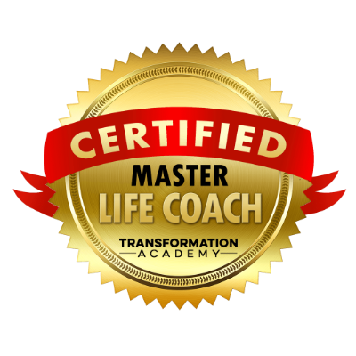 Transformation Academy Certified Master Life Coach badge